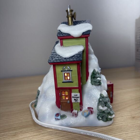 Deptartment 56 Better Watch Out Coal Mine #808923 North Pole Series 2010 Dept 56 - Picture 2 of 11